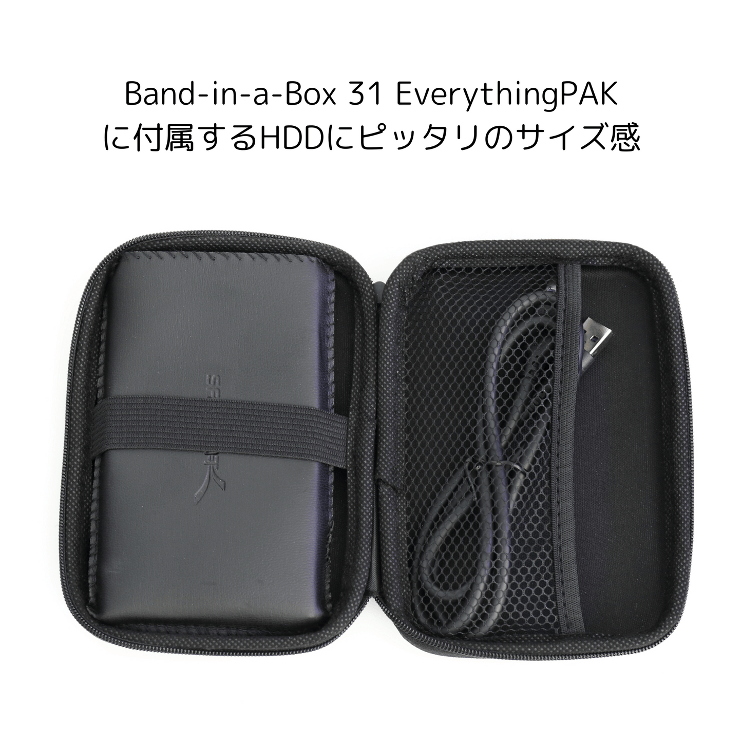Band-in-a-Box オリジナルHDDキャリーケース