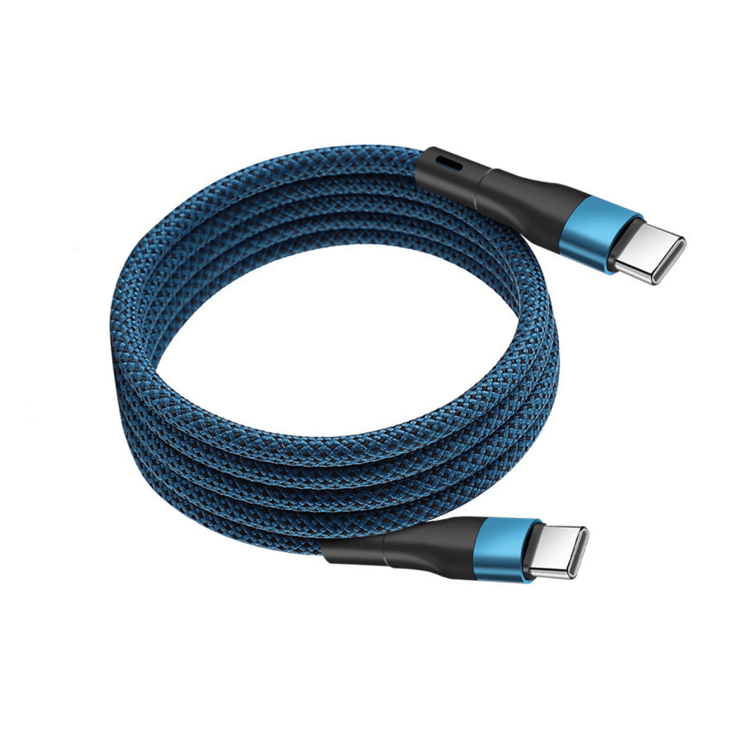 【絡まずスマート】磁力でまとまるマグネット式充電ケーブル