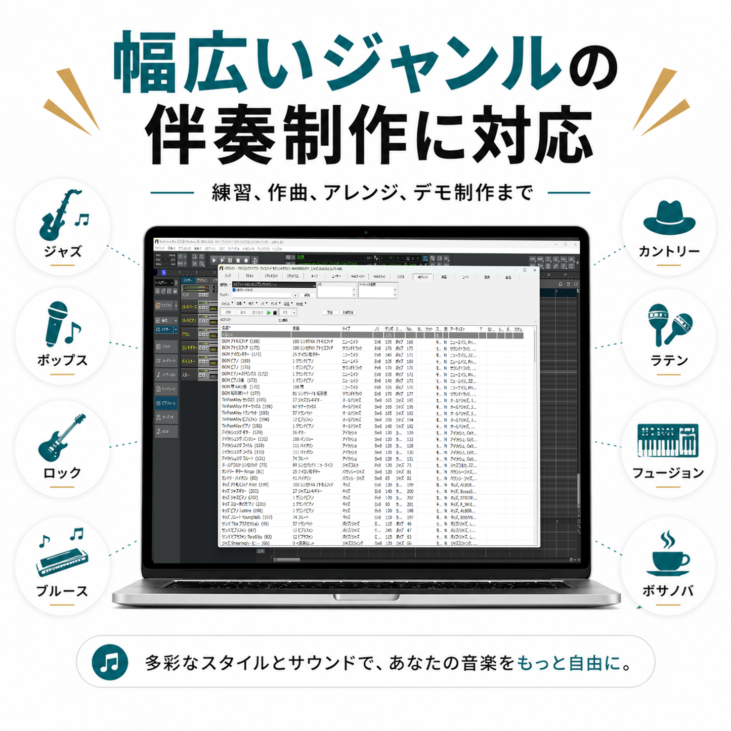 Band-in-a-Box 33 for Win BasicPAK バージョンアップ