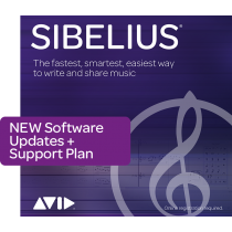Sibelius Artist アップグレード・サポートプラン 更新版(1年)